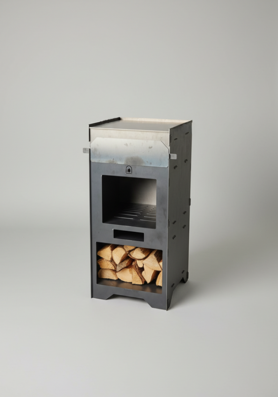 STÅLUGNEN - Pizzaugn med stekbord